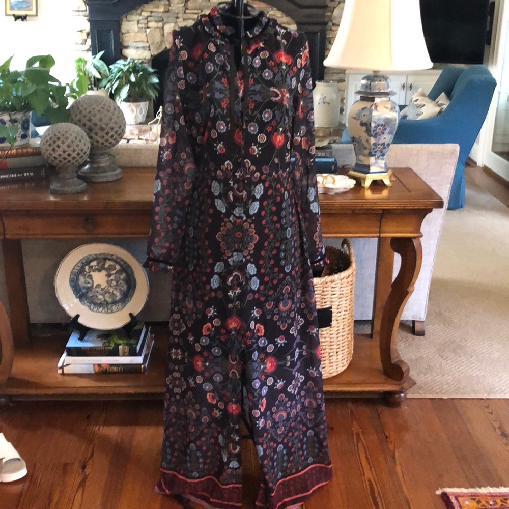 Anthropologie floral Macy dress